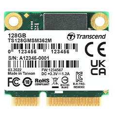 mini SSD mSATA SATA III 6Gb/s : MSM362M & MSM362I