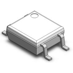 Relais PhotoMOS DMC-Isolator® Mini-Flat à 4 broches : CTR214-M4