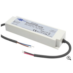 Driver de LED, 100 W, 12-48 V, boitier plastique : Série GP-CVP100P