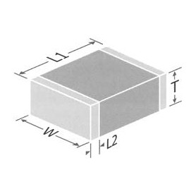 Condensateur MLCC de 270 pF to 1.8 μF : Série X8R