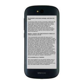 E-Paper de 1,54 à 5,5" pour applications mobiles
