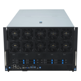 Serveur IA avec NVIDIA HGX H100, 8 GPU, Intel Xeon : ESC N8-E11