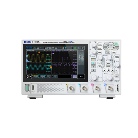 Oscilloscope ultra portable à haute résolution 70 MHz - 100 MHz, 2 ou 4 voies : DHO800