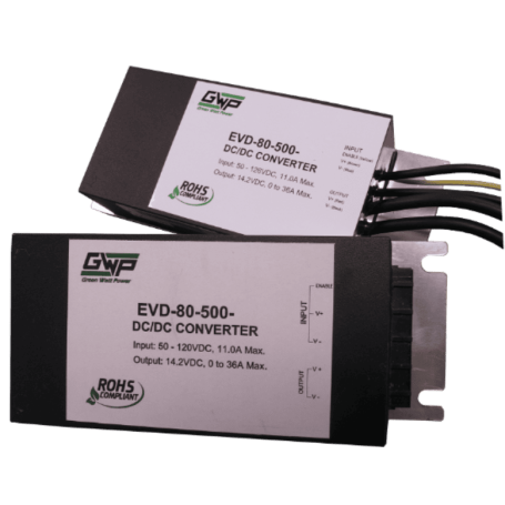 Convertisseur DC/DC 500 Watt 48V & 80V : Série EVD 500 W