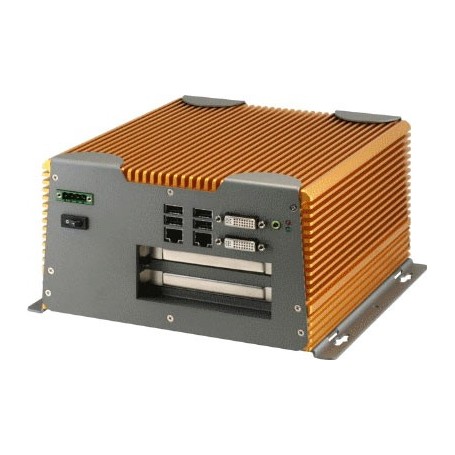 AEC-6924 : Advanced Fanless Embedded Controller With Intel Core 2 Duo Processor And PCI-Express Expansion