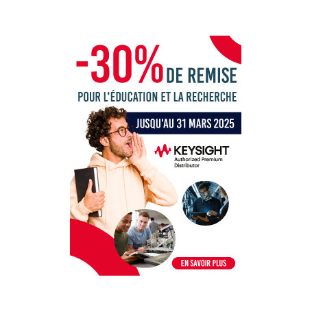 -30% de remise pour l'éducation et la recherche