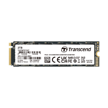 SSD M.2 à chiffrement automatique (SED) : MTE760T