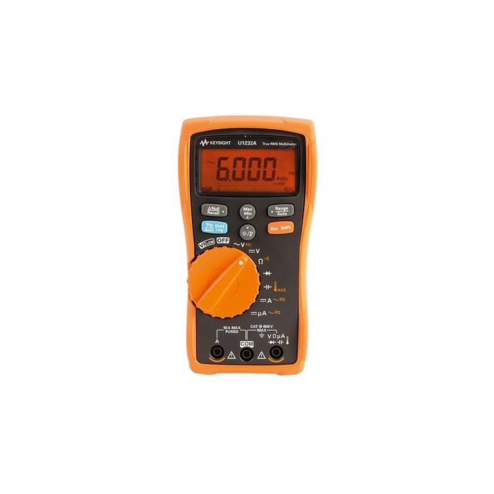 Multimètre 6000 points TRMS avec détecteur de tension sans fil : U1233A