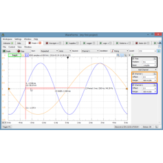 Suite d’Instruments Virtuels : WaveForms