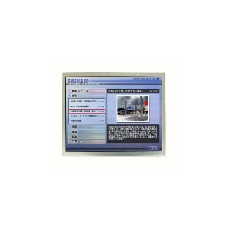 Dalle LCD TFT 10.4", XGA, 1024 x 768 pixels : AA104XD12