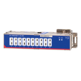 Amplificateur à 10 canaux pour mesure de température avec thermocouples ( DC - 23 Hz )