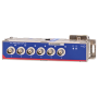 Amplificateur 6 canaux pour IEPE et tension ARGUSfit ( DC - 220 kHz )  : ICPU-6
