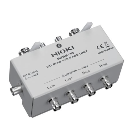 Dc bias voltage unit : 9268-10