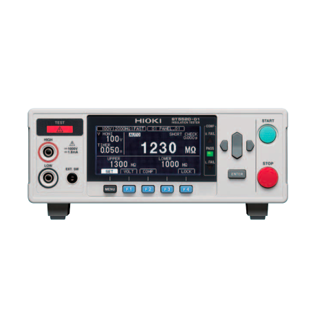 Testeur d’isolement – sortie I/O + BCD, fonctions avancées – Référence : ST5520-01