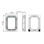 Haut-Parleur Miniature Rectangulaire Haute Performance (0.6 ± 20% kHz)