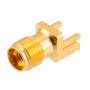 Connecteur PCB femelle 2.92 mm (40 GHz) VSWR 1.2, montage bord de carte : PE45918