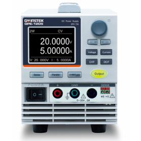 Alimentation DC linéaire haute résolution à 1 voie : GPE-1205 / GPE-1323