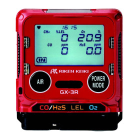 Moniteur portable multigaz 1-4 gaz GX-3R