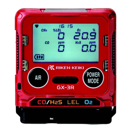 Moniteur portable multigaz 1-4 gaz GX-3R