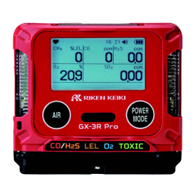 Moniteur portable multigaz 1-4 gaz GX-3R Pro