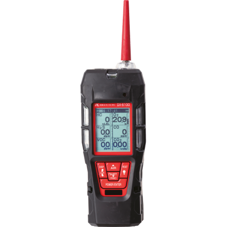 Détecteur portable 6 gaz ( avec COV ) : GX-6100