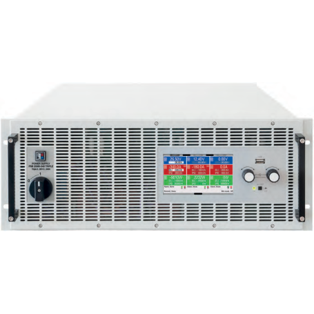 Alimentation DC bidirectionnelle programmable : Série EA-PSB 20000 TRIPLE 4U
