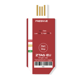 Enregistreur de Température à Usage Unique : ZTAG-EU