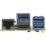 Carte de développement compacte avec processeur Intel N-series : UP TWL