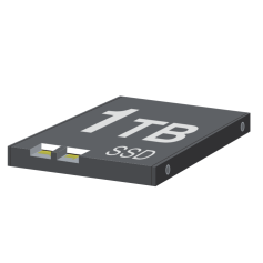 Module de stockage interne 1 To pour MR8848 : U8334