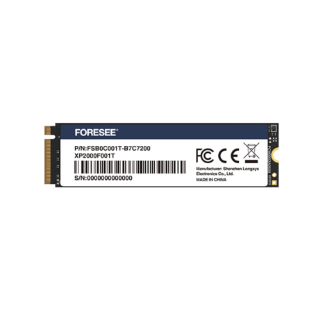 XP2000 PCIe SSD – Stockage NVMe Gen4x4 ultra-rapide pour PC et systèmes embarqués