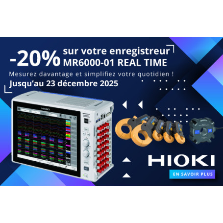 -20% sur votre enregistreur  MR6000-MAX
