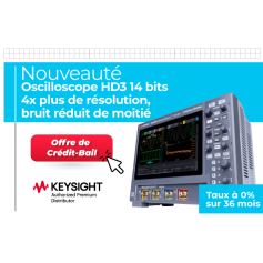Offre de Crédit-Bail à Taux 0% sur Oscilloscope HD3 ADC 14 bits de Keysight