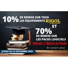 Jusqu'à 70% de remise pour l'éducation