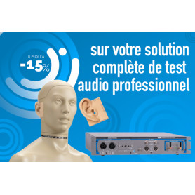 -15% sur votre banc de test acoustique complet avec Audio Precision & GRAS