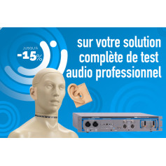 -15% sur votre banc de test acoustique complet avec Audio Precision & GRAS
