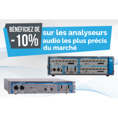 -10% sur les analyseurs audio Audio Precision – Offre limitée
