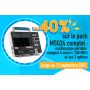 -40% de remise sur l'oscilloscope portable compact 4 voies MSO24 à partir de 100 MHz couplé à 3 options !