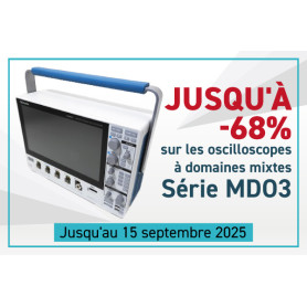 Jusqu'à 68% de remise sur les oscilloscopes à domaines mixtes Série MDO3
