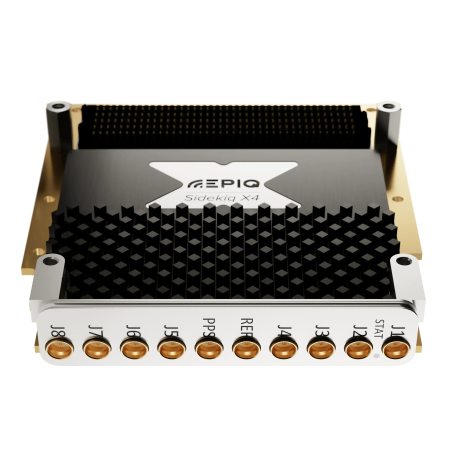 Transceiver RF multicanal large bande (1 MHz - 6 GHz) : Sidekiq X4