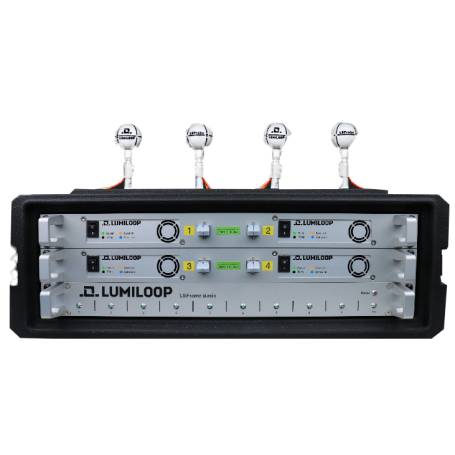 Système multiprobes optique CEM, rack 19" (100 V –240 V) : LSFrame