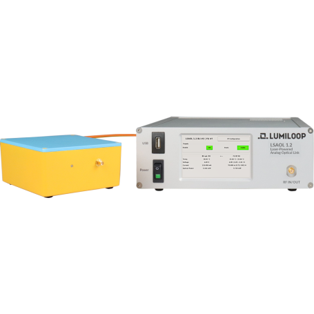 Lien optique analogique RF sur fibre, alimentation laser (jusqu'à 6 GHz) : LSAOL 1.2