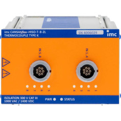 Module de mesure température, 8 canaux isolés (jusqu'à 1400 V) : HISO-T-8-2L