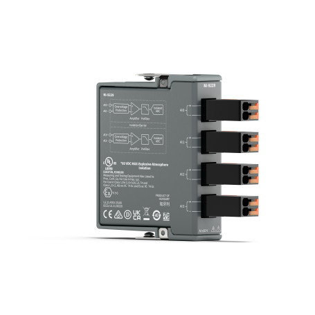 789153-01 : NI 9229 Module d’entrée analogique, 4 canaux, ±60 V, 24 bits simultané