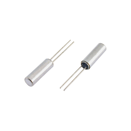 Quartz à fils haute fréquence et basse fréquence profil cylindrique, 3x9mm (jusqu'à 32,768 kHz) : GCX-39 / MS1V-T1K
