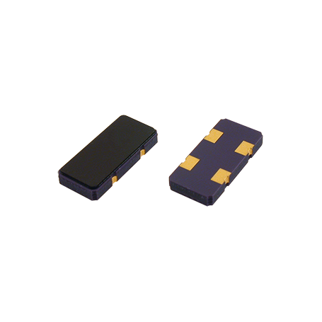 Quartz SMD basse fréquence profil bas, 12.1 x 5 mm (jusqu'à 32,768 kHz) : GSX-11