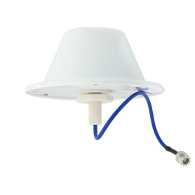 Antenne plafond omni multibande, Dôme N‑Type, faible PIM (698–3000 MHz) : Série FM5105x / FM51158