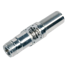 Protecteur RF coaxial Type N avec filtre anti-surtension (5 MHz - 6 GHz) : série TSX