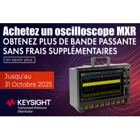 Keysight Infiniium MXR B-Series : boostez la bande passante