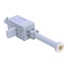 Antenne cornet corruguée, 10 dBi, (12.4 GHz – 26.5 GHz) : Série LB-ACH-51-10