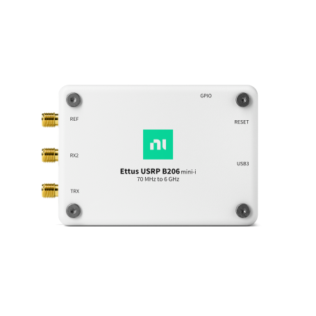 Transcepteur SDR compact (70 MHz - 6 GHz) : USRP B206mini-i